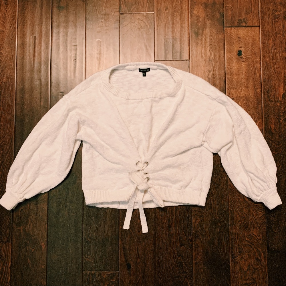Cozy White Knit